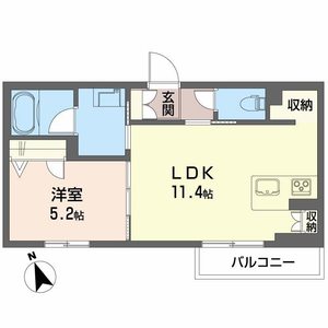 シャーメゾンプラス城南 102号室