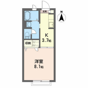 クリスタル・パ－ク　Ｂ 205号室