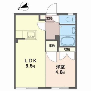 グリーンヒルズＣ 102号室