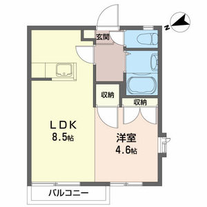 グリーンヒルズＣ 203号室