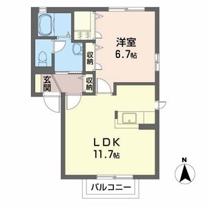 シャトル・トシ 203号室
