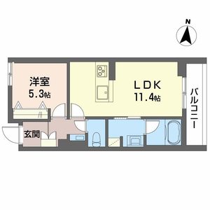 ザ・シグマ上杉 206号室