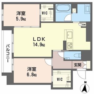 ザ・シグマ上杉 208号室