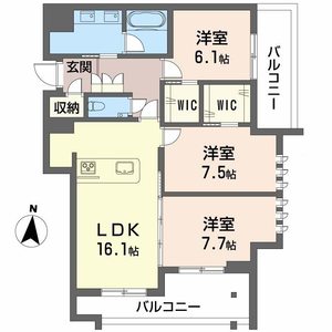 ザ・シグマ上杉 302号室