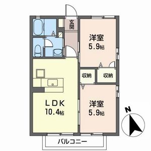アステール　アゴラーⅠ 202号室