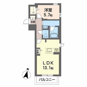 弓張月　上杉 101号室
