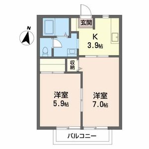 コーポ・フォーレスト 201号室
