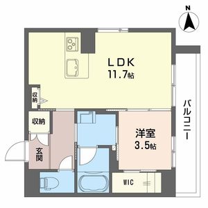 シャーメゾン　ココ・アリエッタ 201号室