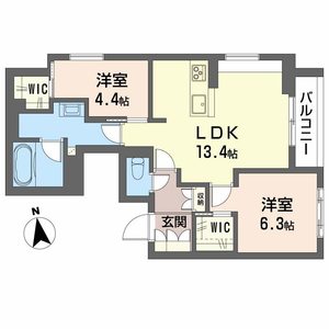 ノーブル新寺 401号室