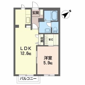 スカイハイＢ 102号室