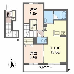 スマイリング桜田Ｂ B202号室