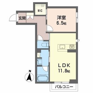 シャーメゾン南白土 105号室