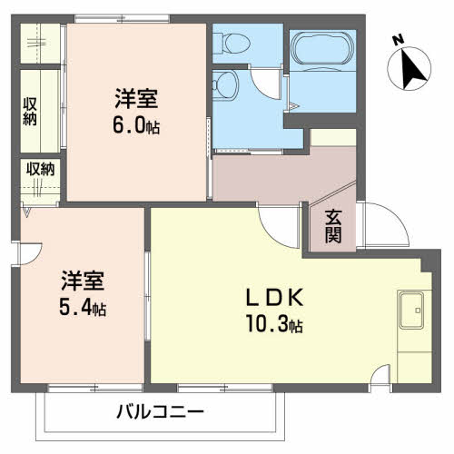 グランバリエ双葉Ｂ102-2