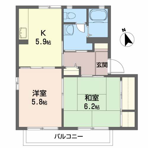 シャーメゾン上町Ａ203-2