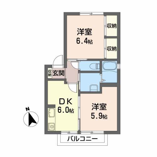 シャーメゾン上町Ｂ 203号-14