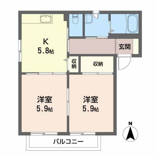 フレール五日町Ｂ 101号-16