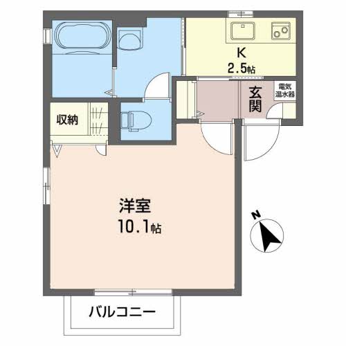 パストラル城西 101号-2
