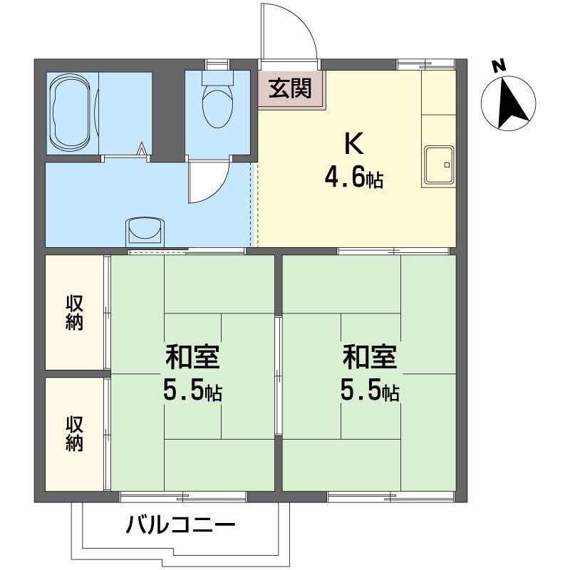 フレグランス黒松 203号-8