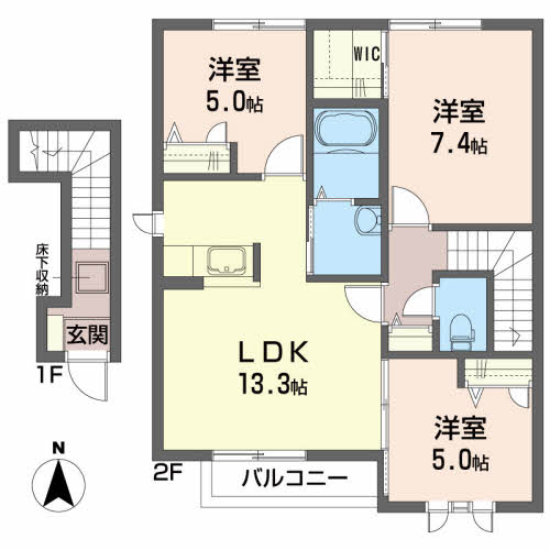 シャーメゾン伊豆 201号-16