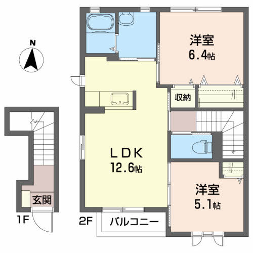 シャーメゾン・ポランＢB201-2