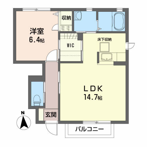 シャーメゾン杜王Ⅰ A102号-2
