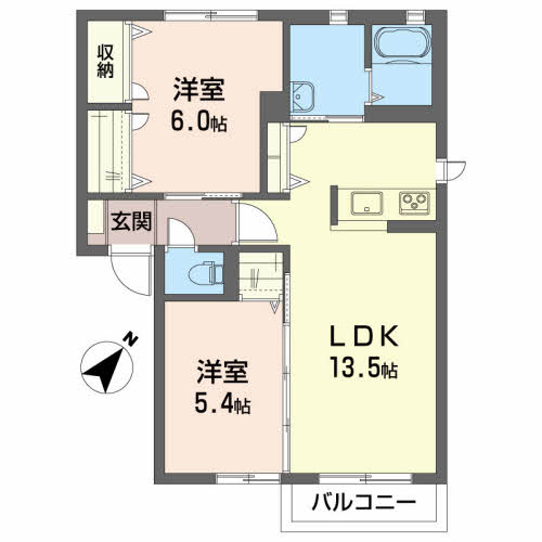 シャーメゾンクレール　Ａ A102号-3