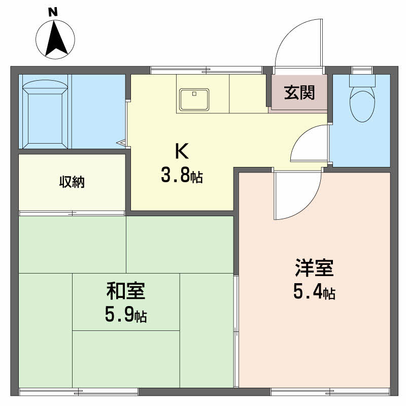 日高レジデンス　Ｂ 201号-15