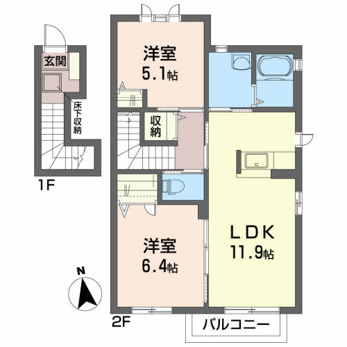 フォンテーヌ一番館 A202号-2
