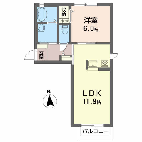 ヴィラ　モルゲンレーテ A101号-14