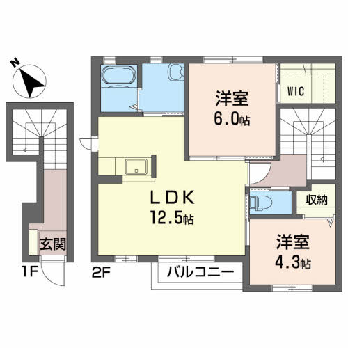 ヒールコート長岡 201号-16