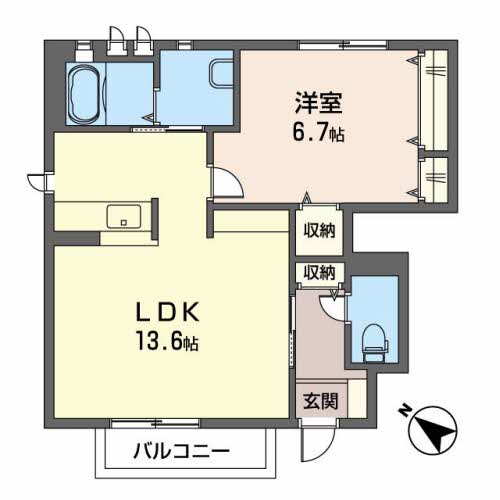 シャーメゾンアルファ　Ⅰ A101号-13