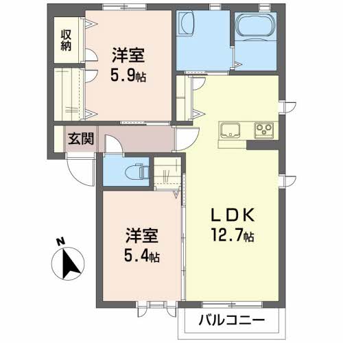 エクセレントガーデンＡA202-2