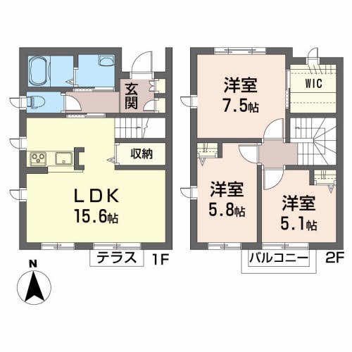 クレセント矢巾 101号-16