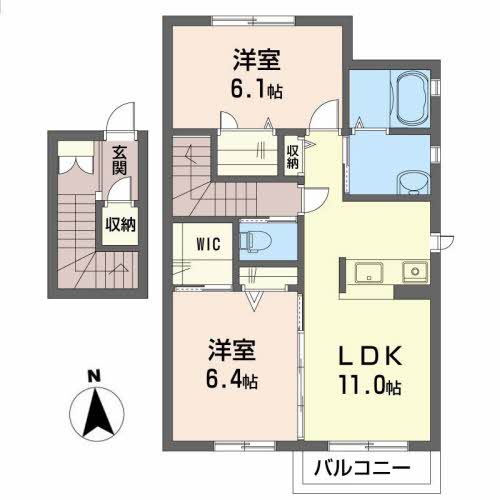 グレースコートＢB202-2
