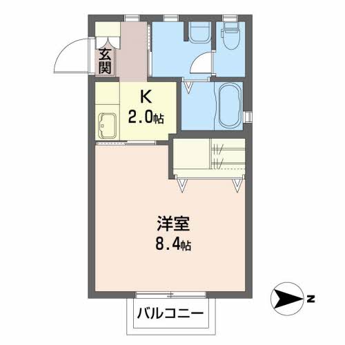 メゾン　ドゥ　ボヌールⅡ203-2