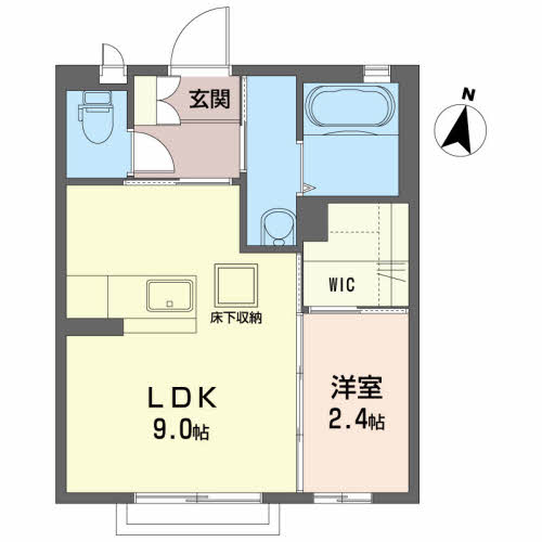 カムロⅡ長町南 105号-2