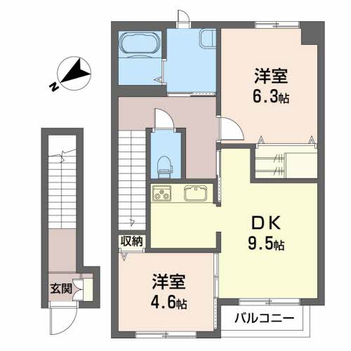 モン・シェール 201号-16