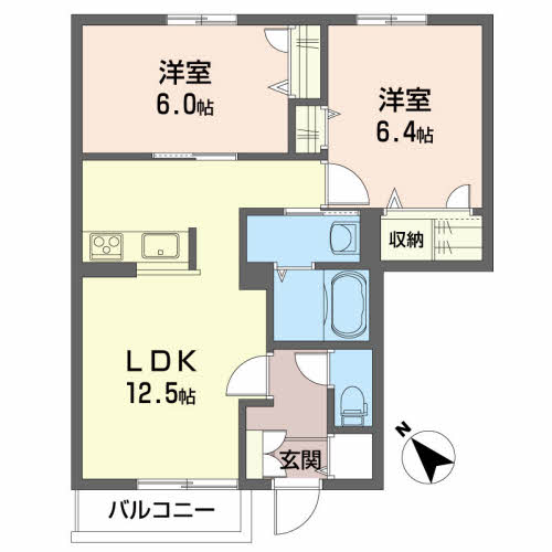 三内シャーメゾンＢB103-2