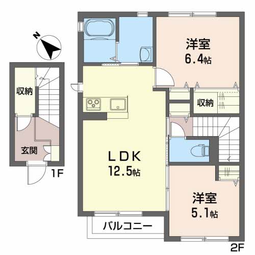 シャーメゾン桜新町201-2