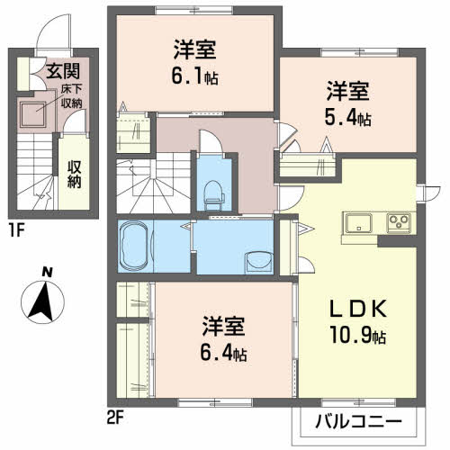 安齋ハイツⅡ 201号-16