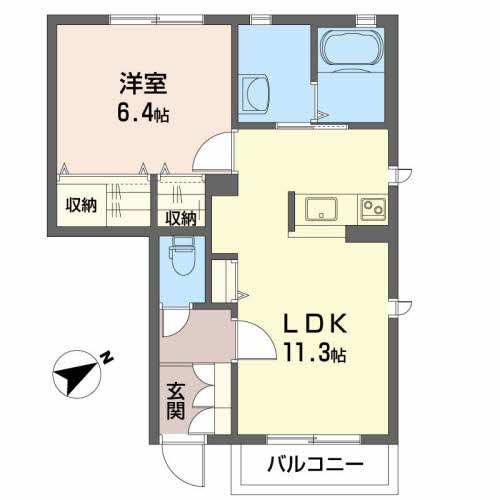 シャーメゾンコトンＡ A103号-16