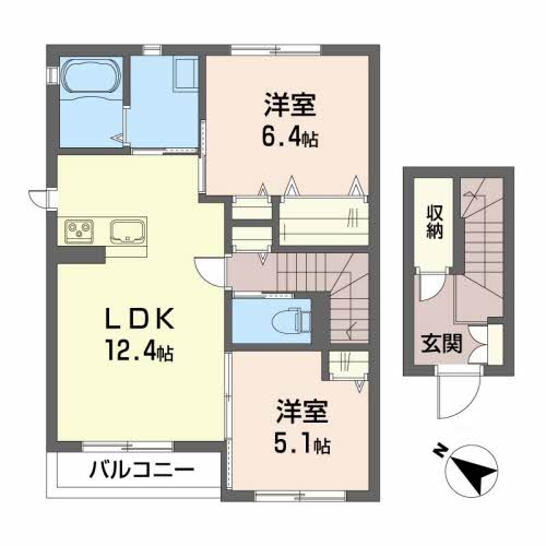 コーポハピネス中山201-2