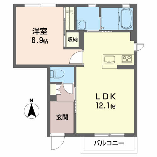 エルウイング城南 102号-2