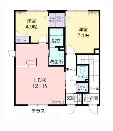 シャーメゾンＧＬＡＮＺ 102号-14