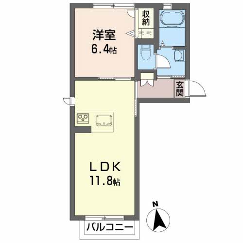 シャーメゾン　フルール 201号-2