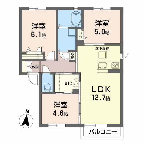 カーサ　ルビーノＡ A102号-13