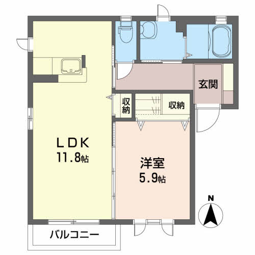 メゾン　ト　レスポアールＢ201-2