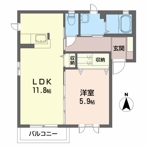 メゾン　ト　レスポアールＡ 101号-2