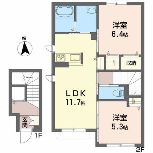 シャーメゾンラフィネ 201号-14