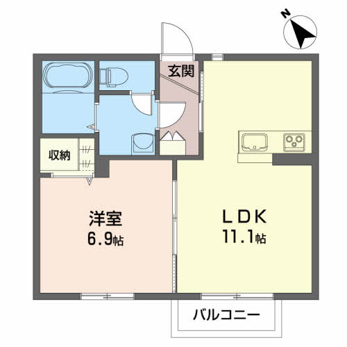ソレイユあさか102-2